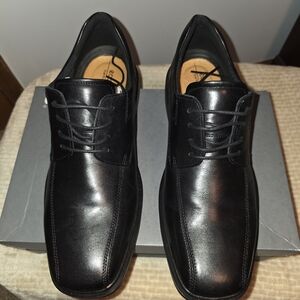 Ecco Men's Classic Black Leather Derbys